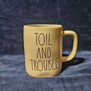 Toil & Trouble | Witch Pot | Ceramic Coffee Mug | Rae Dunn| New | FREE SHIPPING